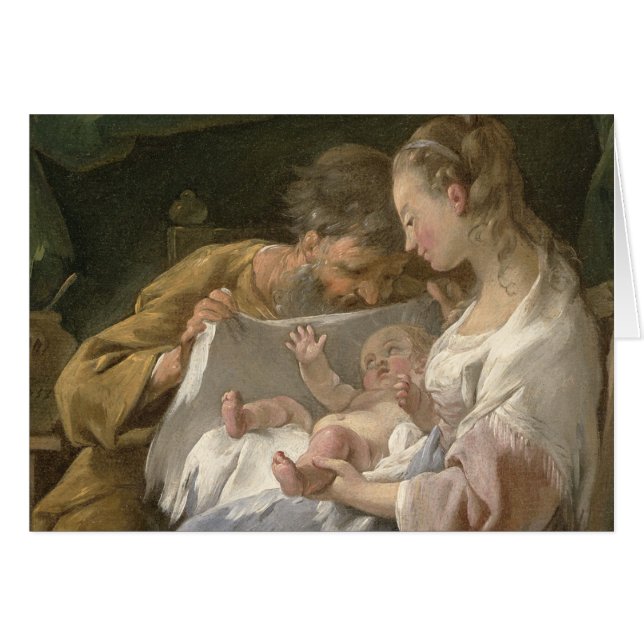 La familia santa, siglo XVIII (Anverso (Horizontal))