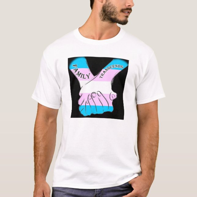 La familia supera la camiseta del logotipo (el (Anverso)