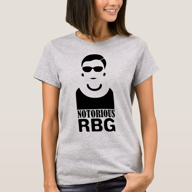 La famosa camiseta de la mujer de RBG Ruth Bader G (Anverso)