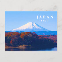 La famosa postal Fuji de Japón