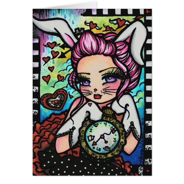 La fantasía blanca del país de las maravillas de (Frente)