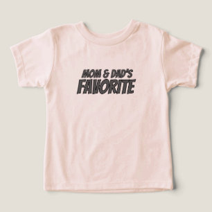 La Favorita de Mamá y Papá – Camiseta para Niños D
