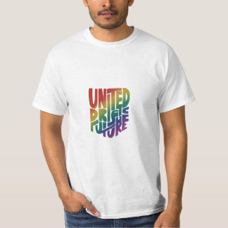 La fe de diseño de camisetas del "Orgullo Unido en