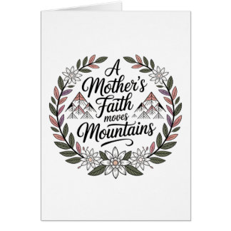 La fe de una madre mueve montañas