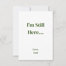 La fe verde que sigo aquí... Amor, tarjetas de Dio