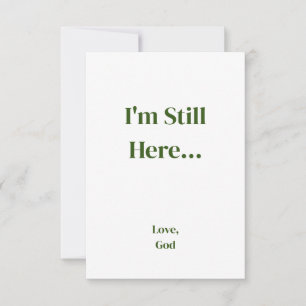 La fe verde que sigo aquí... Amor, tarjetas de Dio