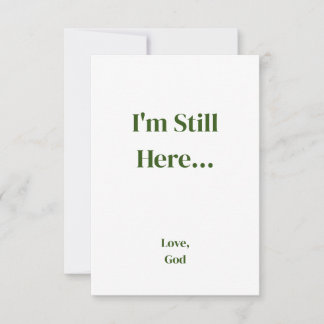 La fe verde que sigo aquí... Amor, tarjetas de Dio