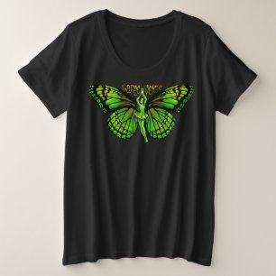 La Fee Verte con alas desplegadas