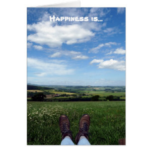 La "felicidad es… "