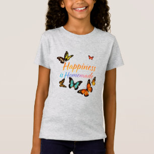 La felicidad es casera - camiseta de jersey fina  