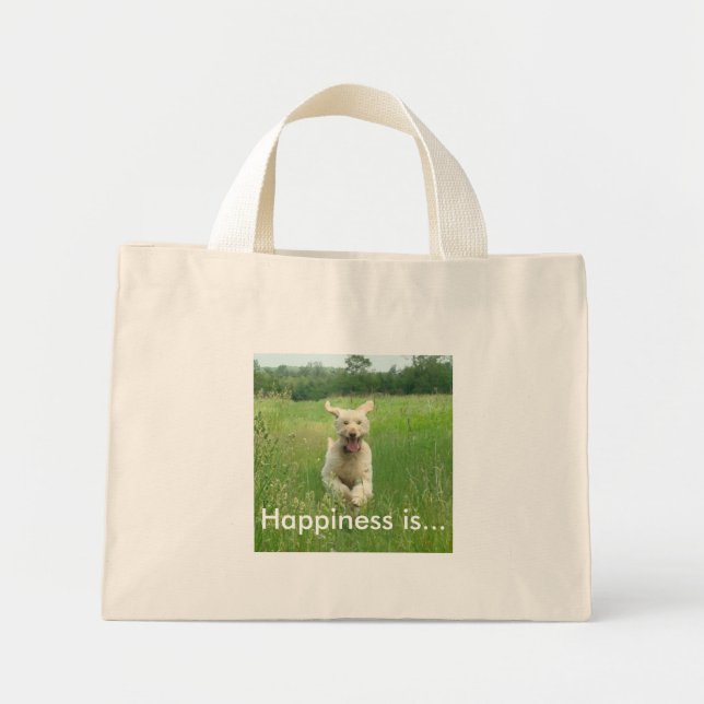 La felicidad es... la bolsa de tote (Frente)