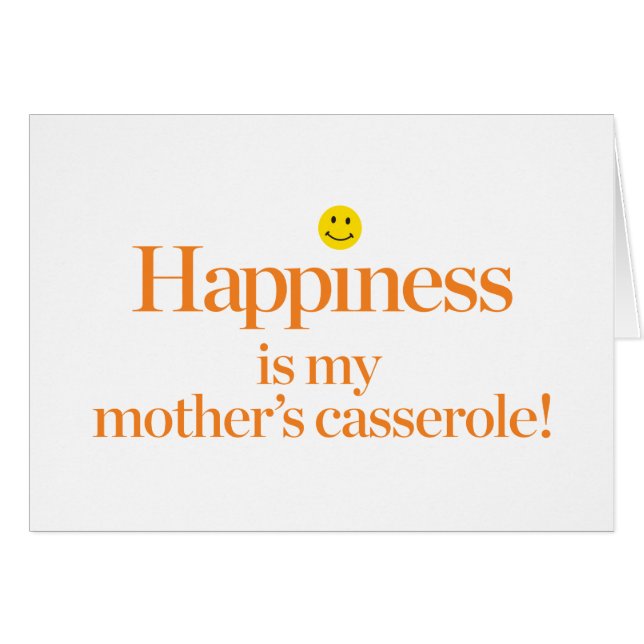 La felicidad es la cazuela de mi madre (Anverso (Horizontal))