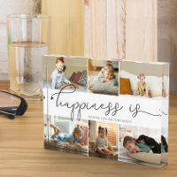 La felicidad es | Papi 6 Collage de fotos