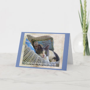 La felicidad es propiedad de una tarjeta de cumple