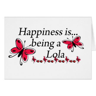 La Felicidad Es Ser Una Mariposa Lola