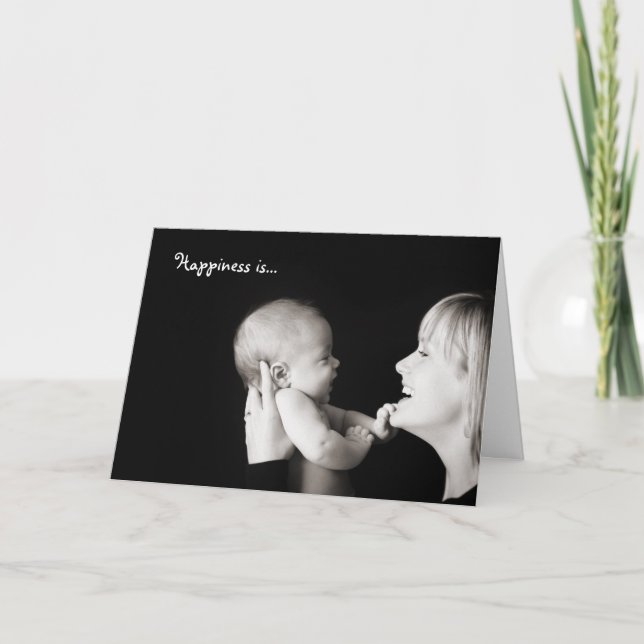 La felicidad es… tarjeta de cumpleaños (Anverso)