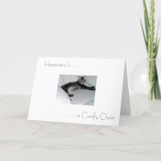 "La Felicidad Es . . " Tarjeta de felicitación