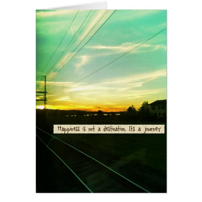 La felicidad es un viaje (Frente)