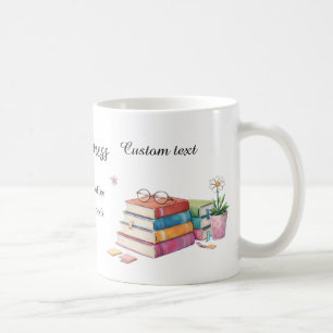 La felicidad es una taza de café y una buena taza 