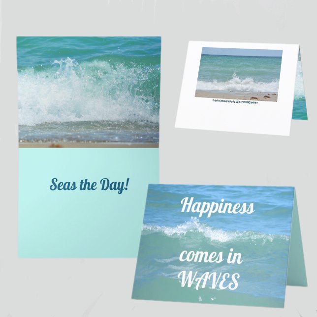 La felicidad llega en Waves SEAS la tarjeta de not (Subido por el creador)