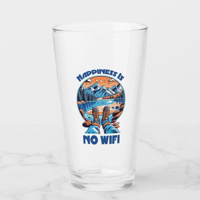 La Felicidad No Es Un Bote De Senderismo Wifi (Anverso)