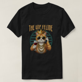 La Felina VIP – Camiseta Real de Gato Divertida
