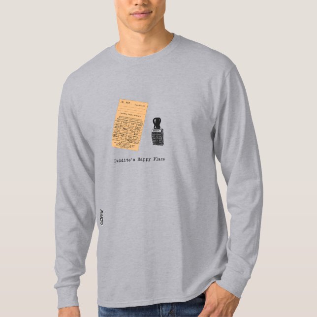 La feliz camiseta de Luddite (Anverso)