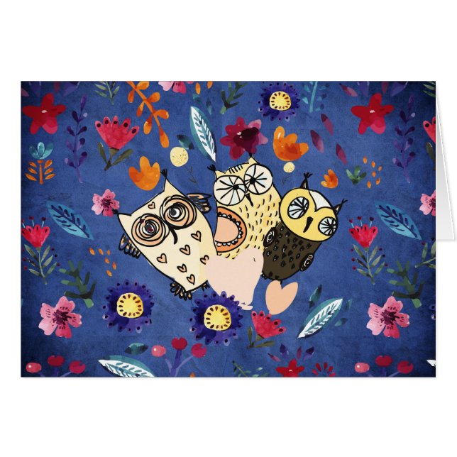 La feliz familia de los animales de la ave lechera (Anverso (Horizontal))