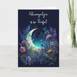 La fibromialgia se vuelve azul para tarjetas con f