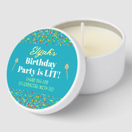 La fiesta de cumpleaños azul es la Personalizado d