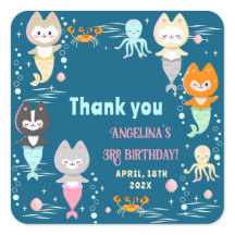 La fiesta de cumpleaños de los Pegatinas redondos 