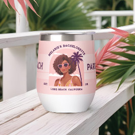 La fiesta de la Bachelorette, retro, de la tripula