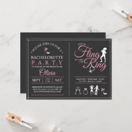 La fiesta de la soltera de la última invitación