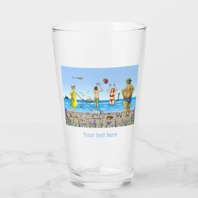La Fiesta de Verano en la Playa (Anverso)
