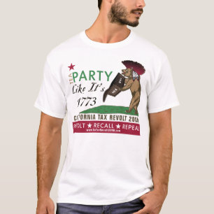 La fiesta del té como ella es nueva camiseta de