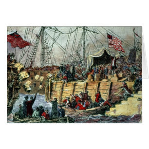 La fiesta del té de Boston, el 16 de diciembre de