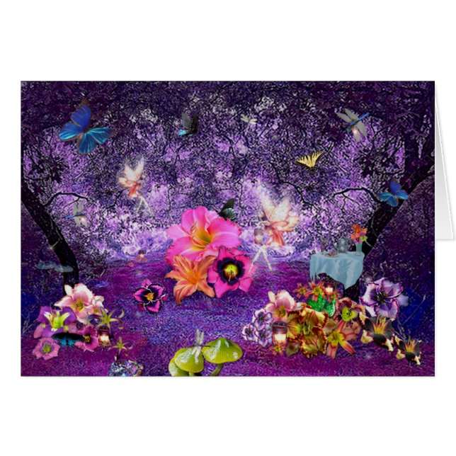 La fiesta del té de hadas IV (Anverso (Horizontal))