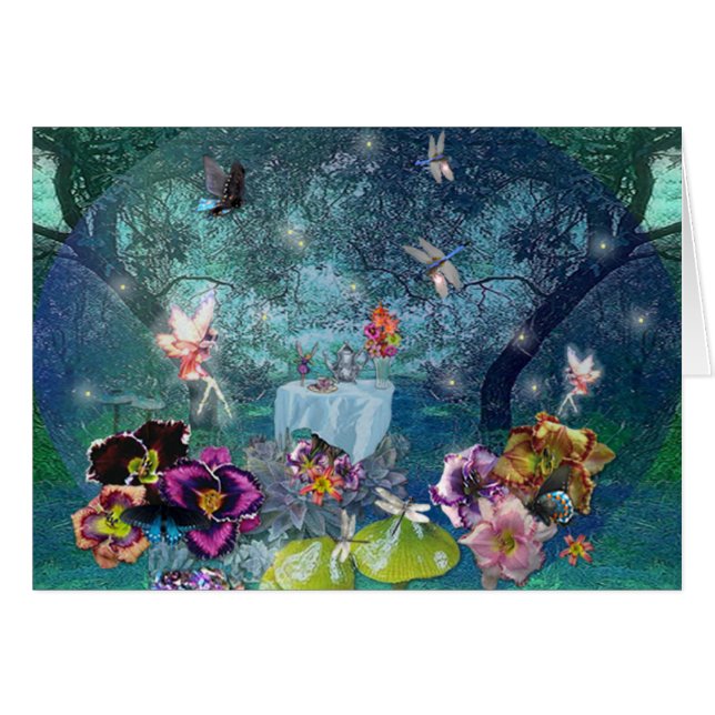 La fiesta del té de hadas V (Anverso (Horizontal))