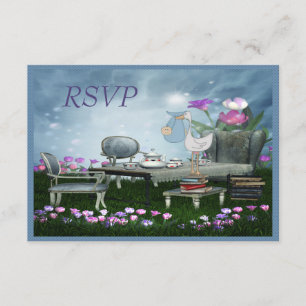 La fiesta del té del jardín trae un libro RSVP