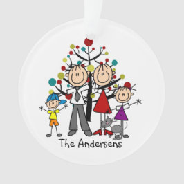 La figura del palillo Parents el ornamento del