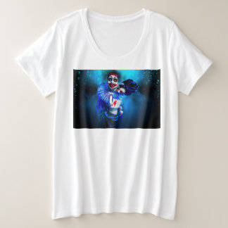 La figura siniestra de payaso de Halloween de Slip