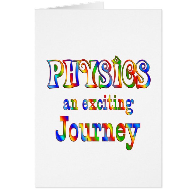 La FÍSICA es emocionante (Frente)