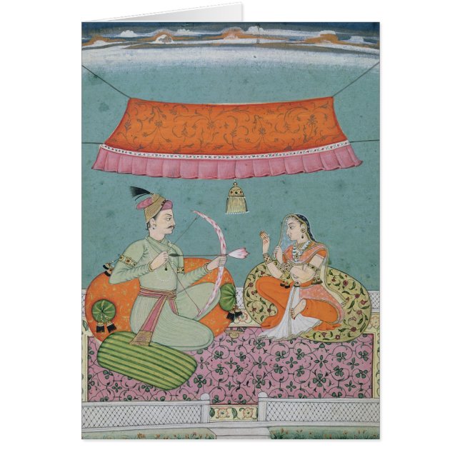 La flecha de Lotus, Bilaspur, c.1750 (Frente)