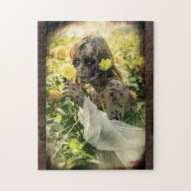 La Fleur du silence – Puzzle gothique (Vertical)