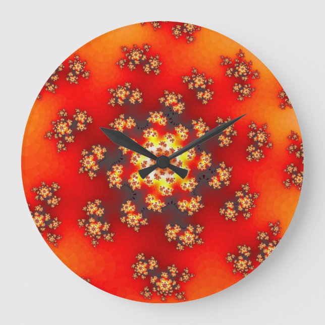 La flor de cerezo floral asperja el reloj (Anverso)