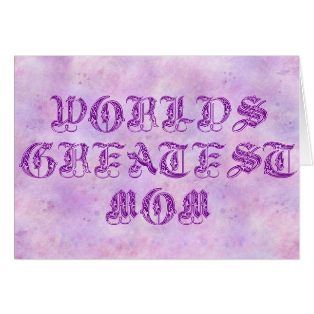 La flor de mamá más grande del mundo (Anverso (Horizontal))