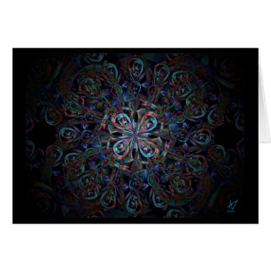 La flor del pavo real