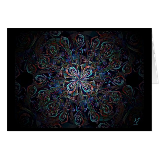 La flor del pavo real (Anverso (Horizontal))