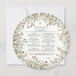La floral Rosh Hashana inspiró las tarjetas de Sin