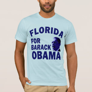 La Florida para la camiseta azul del estado de